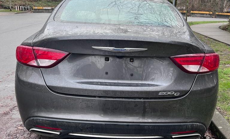 2015 CHRYSLER 200 C full