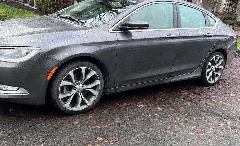 2015 CHRYSLER 200 C full